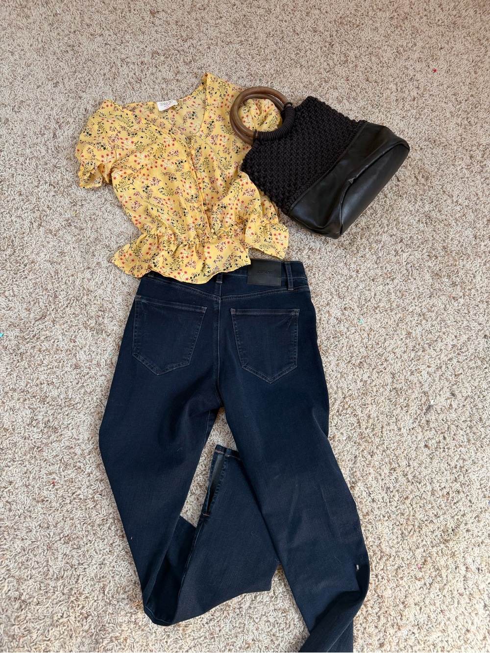 Womens Floral Blouse XS